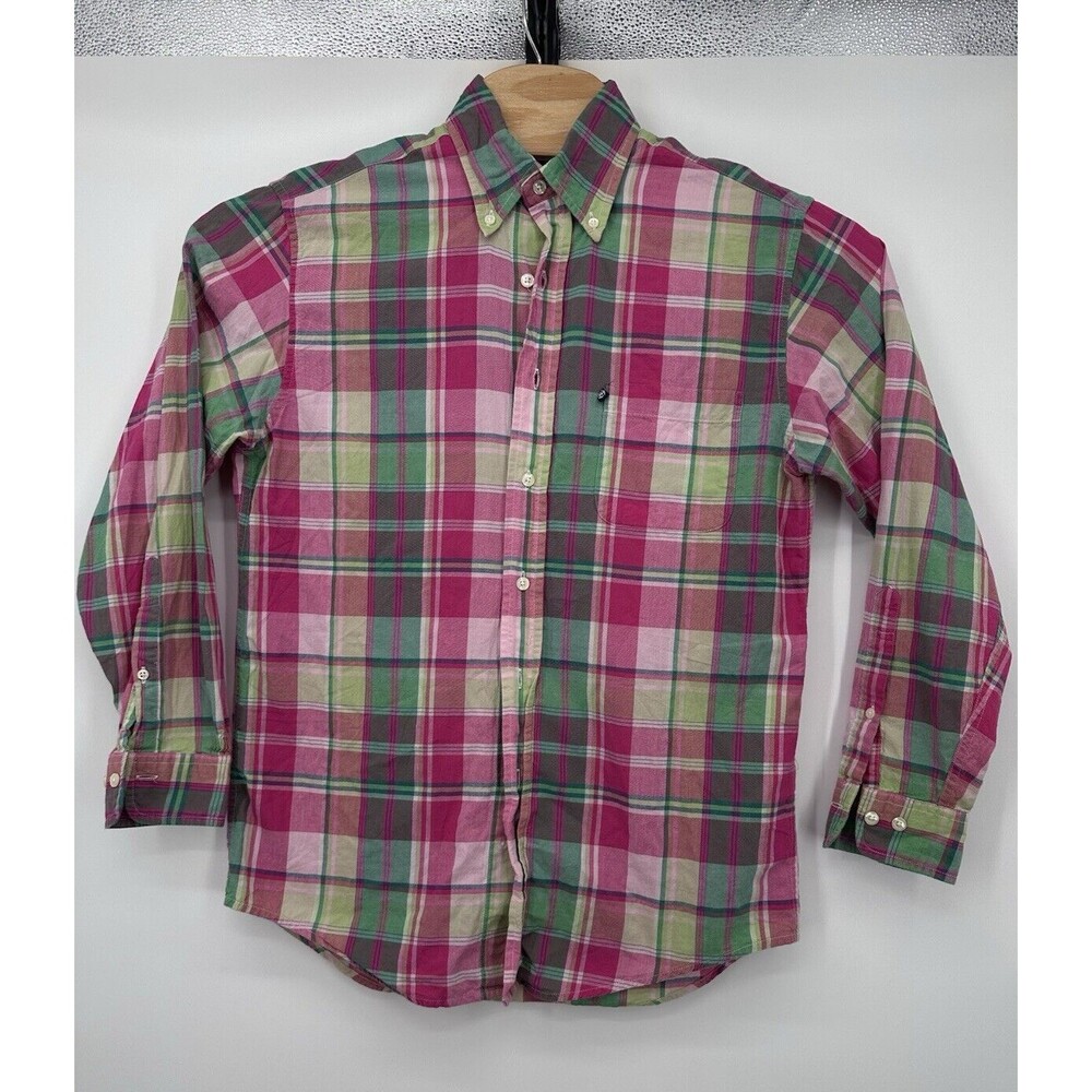 Brooks Brothers Shirt Mens Small Multicolor Plaid 346 Button Down‎ Long Sleeve S
